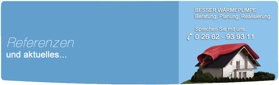 Innovative Technik f�r das Heizen von Morgen: W�rmepumpen aus dem Hause Winz Hachenburg, Westerwald